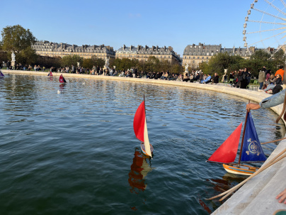 Petits bateaux du Jardin des Tuileries - nos photos