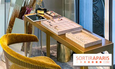 L'exposition gratuite des bijoux de la Maison de Haute-Joaillerie Vever rue de la Paix, à Paris