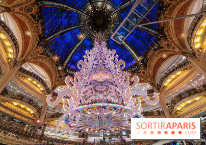 Le sapin de Noël des Galeries Lafayette 2024