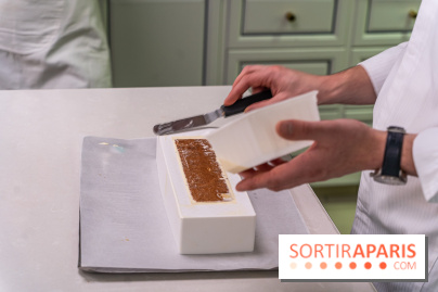 Cours de cuisine au Ritz : la bûche de Noël 2024 - A7C6220