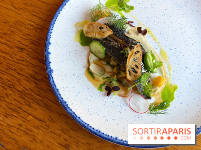 Fugue Restaurant - Sardines grillées au pavot bleu