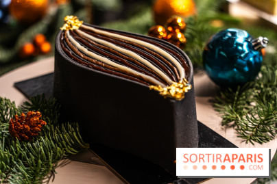 Les bûches de Noël de Jeffrey Cagnes 2024 - photos -  Vaniglia : Bûche Signature