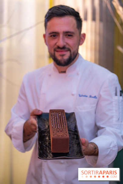 La bûche de Noël du Westin Paris-Vendôme 2024 et galette des Rois 2025 par Valentin Sevilla - photos
