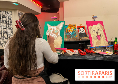 Paint your pet, l'atelier créatif pour peindre votre animal de compagnie - nos photos