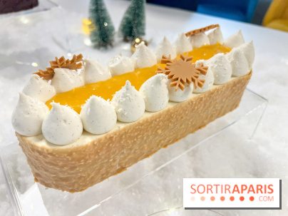 Bûches de Noël 2024 Bo&Mie - Flocon Exotique