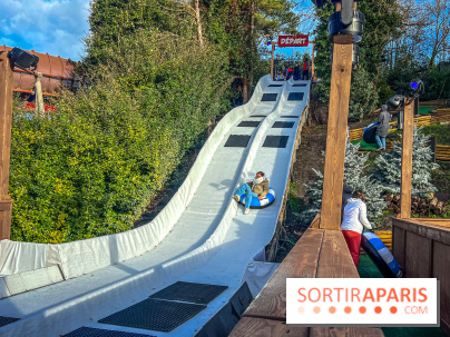 Noël au Parc Astérix 2024 - nos photos - glissade d'Obélix