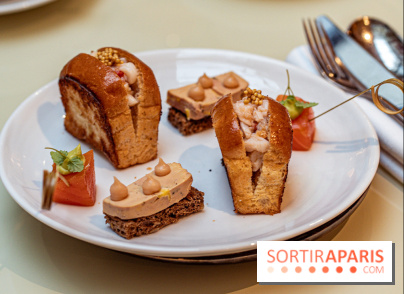 Le tea time de Noël du Scribe Paris 2024, chic et pas cher -  A7C9124