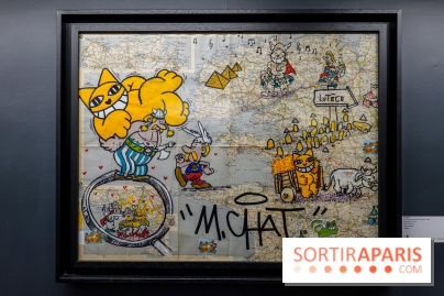 M. Chat, nos photos de son expo à la Galerie Brugier-Rigail