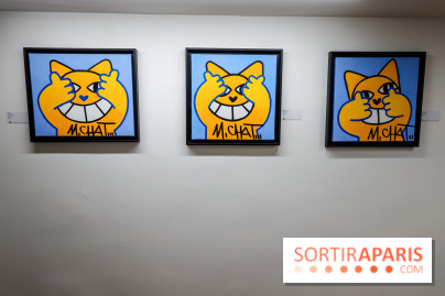 M. Chat, nos photos de son expo à la Galerie Brugier-Rigail