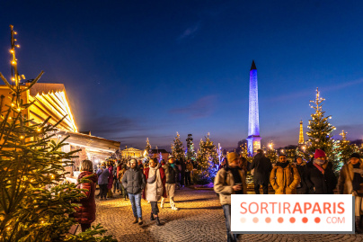 Le Marché de Noël de la Place de la Concorde à Paris -  A7C9421