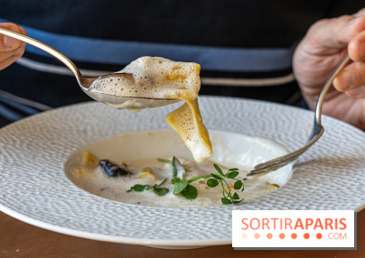 La Table du Château à Dampierre-en-Yvelines, le restaurant face au château - nos photos -  ravioles