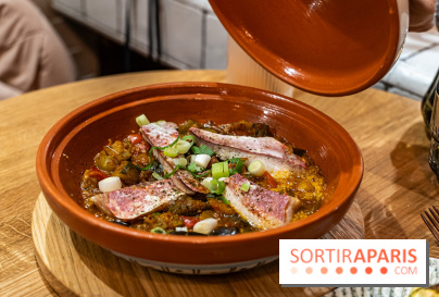 Inalis, le restaurant bistronomique à Fontainebleau - Seine-et-Marne 77 - Photos - Filets de rouget fumés cuits en tajine, sur lit de ratatouille et semoule aux parfums berbères