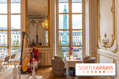 Café Ginori à Paris - tea time et apéritivo Place Vendôme - harpe