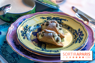 Café Ginori à Paris - tea time et apéritivo Place Vendôme - cannolo