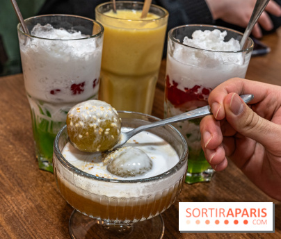 Mây Hồng, le restaurant vietnamien du 111 avenue d'Ivry Paris 13e -  desserts