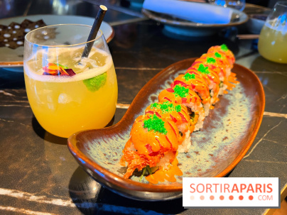 Benihana - Mocktail et rolls