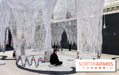 Le La Serpent, l'exposition gratuite, monumentale et immersive d'Ernesto Neto au Bon Marché Rive Gauche