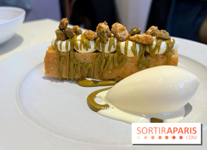 Argile - Millefeuille praliné pistache