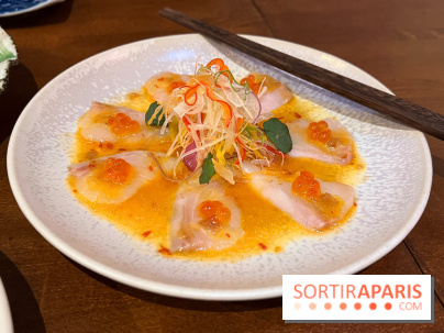 Kiku - Carpaccio de daurade royale