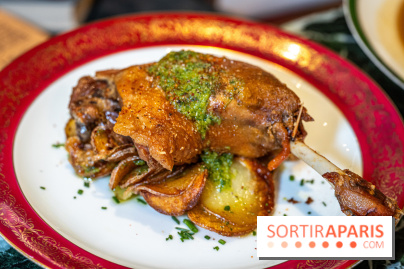 Le Bistro des Livres, le restaurant français pour les amoureux des bouquins -  canard confit