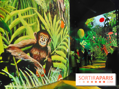 Le Douanier Rousseau, au pays des rêves : l'exposition immersive de l'Atelier des Lumières - photos