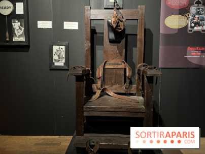 Serial Killer l'Exposition à Paris - Chaise électrique