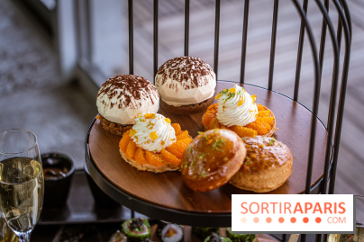 Le tea time éphémère face à la Tour Eiffel au Pullman - A7C02498