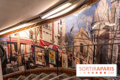 Station Abbesses - métro parisien