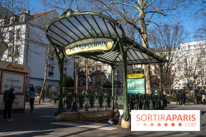 Station Abbesses - métro parisien