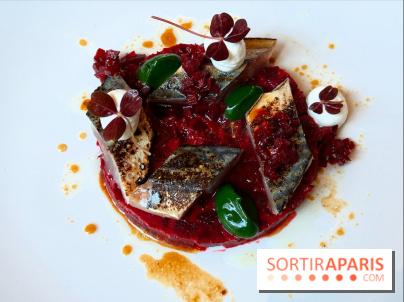 Colvert - Maquereaux à la flamme, betterave