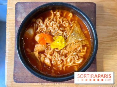 Hanwoo Korean Cafe & Bar - Ramen aux tteokbokki (Rabokki)