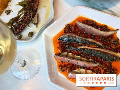 Ypseli - Maquereaux sauce Corfou