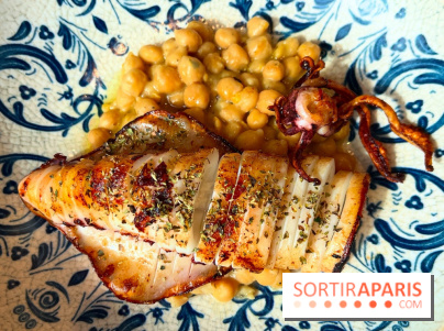 Ypseli - Calamars et pois chiches
