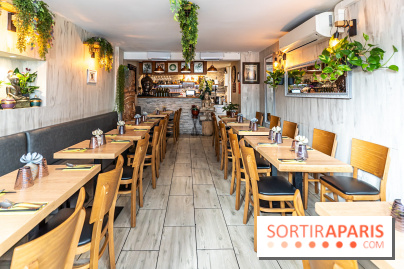 Buja restaurant végétarien thaï et Viet Paris 13e - photos - salle