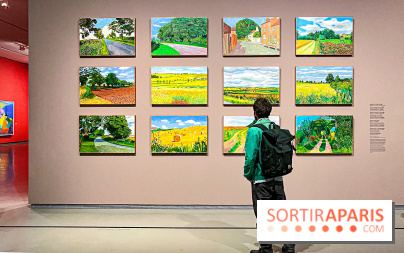 David Hockney : la plus grande exposition retrospective de l'artiste à la Fondation Louis Vuitton - IMG 8519 jpg