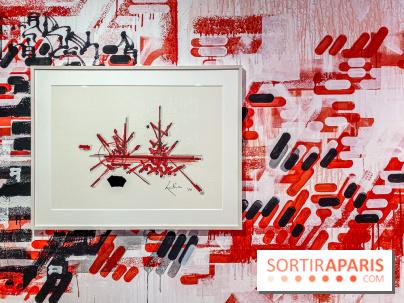 Exposition Graffiti x Georges Mathieu à la Monnaie de Paris