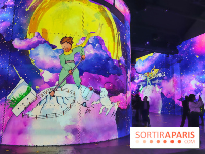 Le Petit Prince, l'odyssée immersive : un voyage poétique et coloré à vivre à l'Atelier des Lumières - fotor 1744364484943