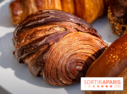 La boulangerie de Christophe Louie lance les nouvelle viennoiseries folles d'Anthony Nguyen - Pain au chocolat tout choco