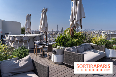 Rooftop de Dame des Arts, la terrasse panoramique sur les toits de Paris - photos