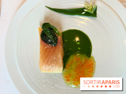 Le Pergolèse - Omble chevalier, ail des ours