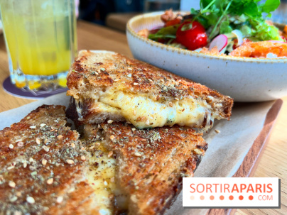 Amanie - Grilled cheese au zaatar