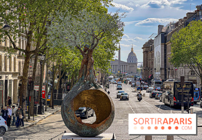 Exposition en plein air des œuvres monumentales d'Andrea Roggi, quartier Faubourg Saint-Honoré - image00011