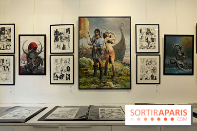 Rétrospective Grzegorz Rosinski, nos photos de l'expo gratuite à Paris - Expo Thorgal 13 fotor 202504251201