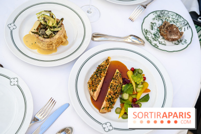 Les Chasses, le restaurant insolite avec une superbe terrasse à l'Abbaye des vaux de Cernay dans les Yvelines - A7C05909