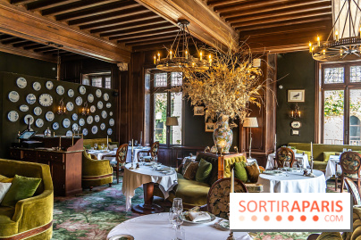 Les Chasses, le restaurant insolite avec une superbe terrasse à l'Abbaye des vaux de Cernay dans les Yvelines - A7C05944