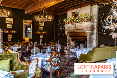 Les Chasses, le restaurant insolite avec une superbe terrasse à l'Abbaye des vaux de Cernay dans les Yvelines - A7C05948