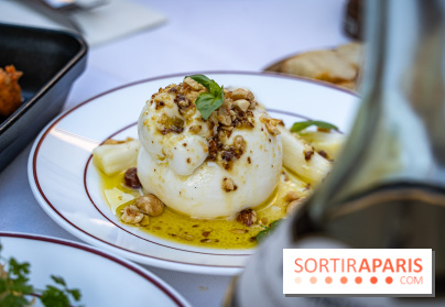 Peppino Puteaux, restaurant Italien - burrata
