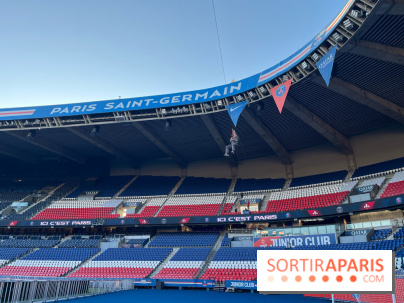Tyrolienne au Parc des Princes