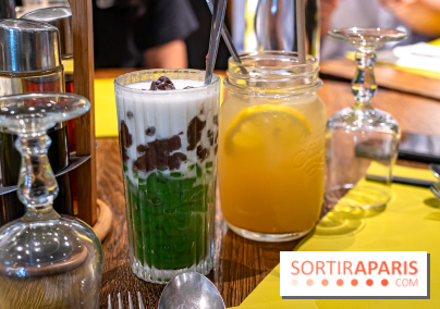 Comme au Vietnam, restaurant vietnamien Paris 13e - dessert 3 couleurs 