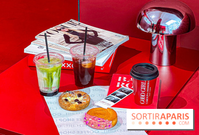 Good Girl Coffee Shop : le café-pop up experientiel du nouveau parfum de Carolina Herrera, à Paris
